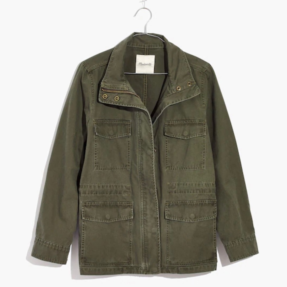 Madewell: Surplus Jacket. Foliage green. XS. Excellent condition.